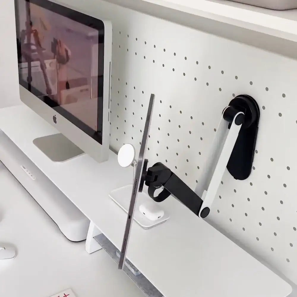 Wall-Mount Adjustable Magnetic Phone & Tablet Holder
