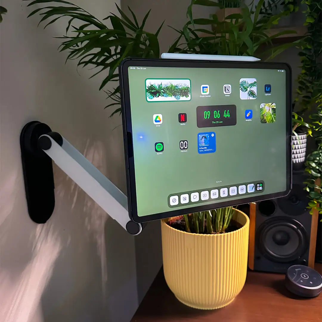 Wall-Mount Adjustable Magnetic Phone & Tablet Holder