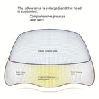 Adjustable Memory Foam Neck Pillow for Shoulder and Cervical Relax
