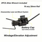 Adjustable Red Dot Beam Laser Sight Gun for Hunting
