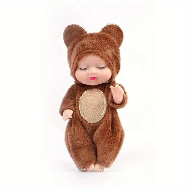 Adorable 4.3" Reborn Doll - Mini Cute Sleeping Youngsters Series