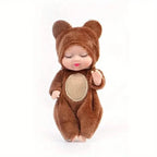 Adorable 4.3" Reborn Doll - Mini Cute Sleeping Youngsters Series