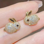 Adorable Rabbit-shaped Earrings