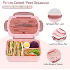 Adult Leak Proof Lunch Box with Tableware