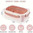 Adult Leak Proof Lunch Box with Tableware