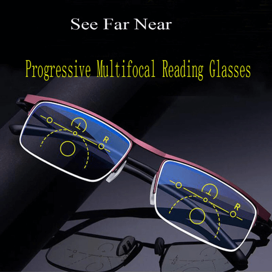 Aerisyn German Smart Progressive Eyeglasses With Multi Zone Focus