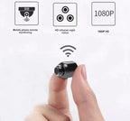 AetherGuard Mini WiFi Camera With Night Vision 1080P UK Video And Clear Audio