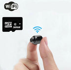 AetherGuard Mini WiFi Camera With Night Vision 1080P UK Video And Clear Audio