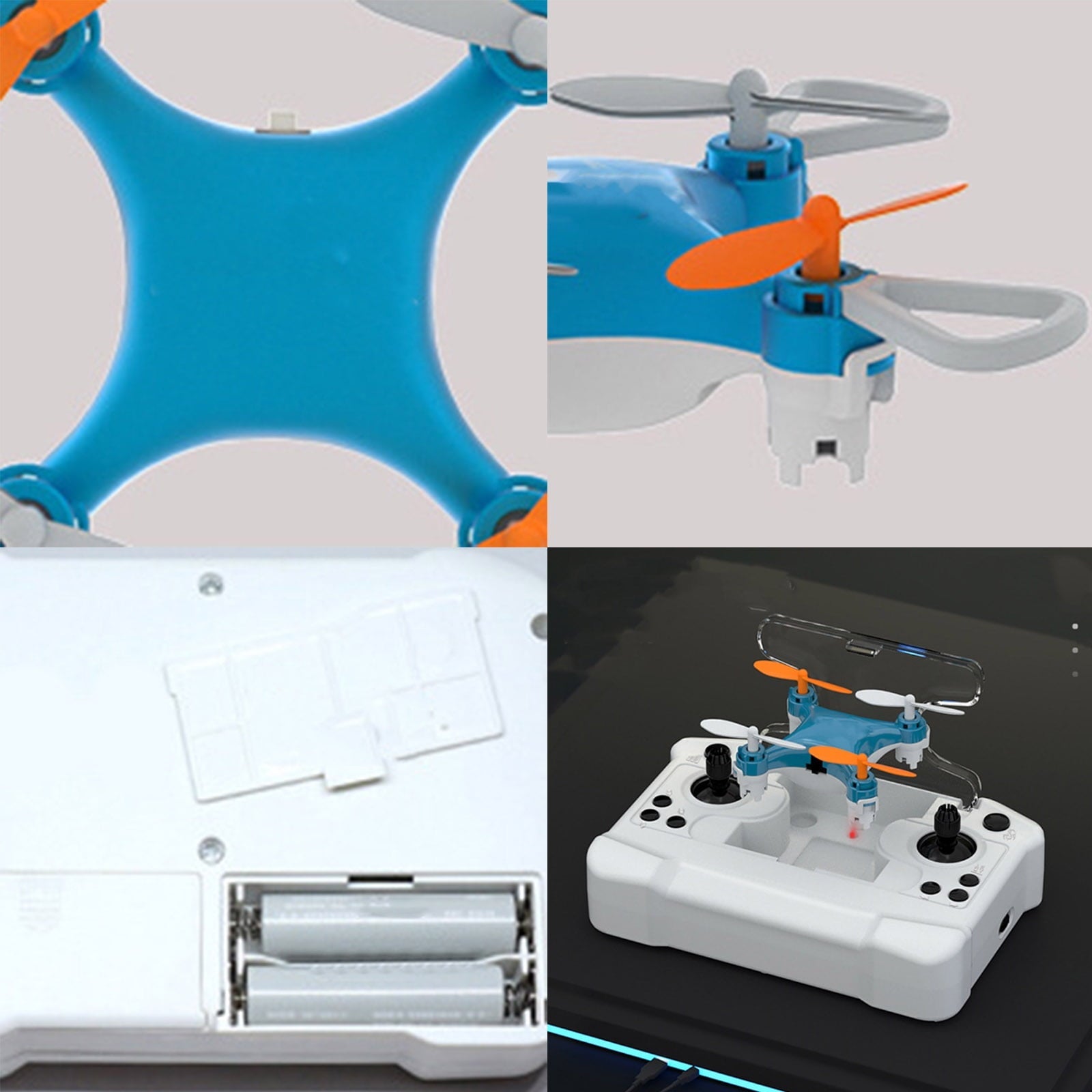 Mini Drone Beginner Friendly Stunt Flyer All Ages Mini Drone with Stunt & 360° Tricks with Led Light & Propeller