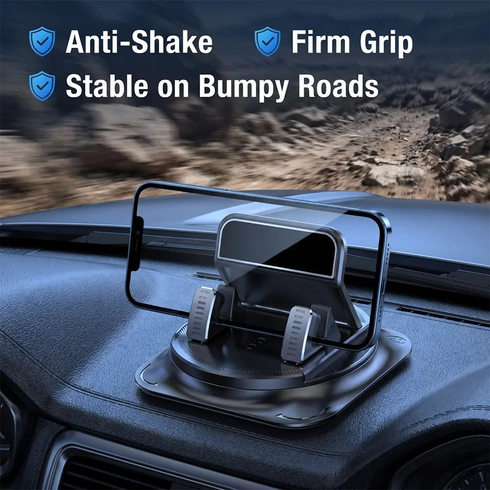 360 Degree Rotatable Suction Cup Car Phone Holder for Dashboard