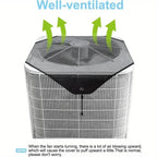 Air Conditioner Cover for Outside Units - Central AC Covers