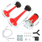 Air Horn Dual Trumpet 12V 115DB