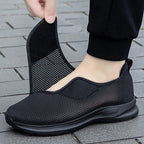 Comfortable mesh sneakers for wide or swollen feet