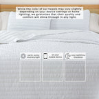 Floral Embossed Quilt Set - Floral Microsculpt Collection
