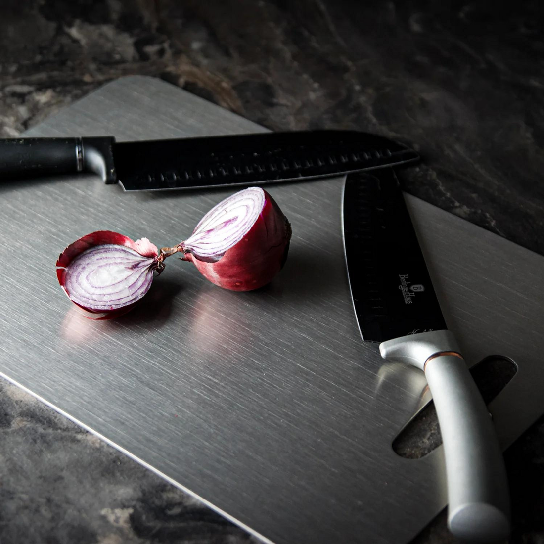 Alera Medical-Grade Titanium Cutting Board, Nonporous