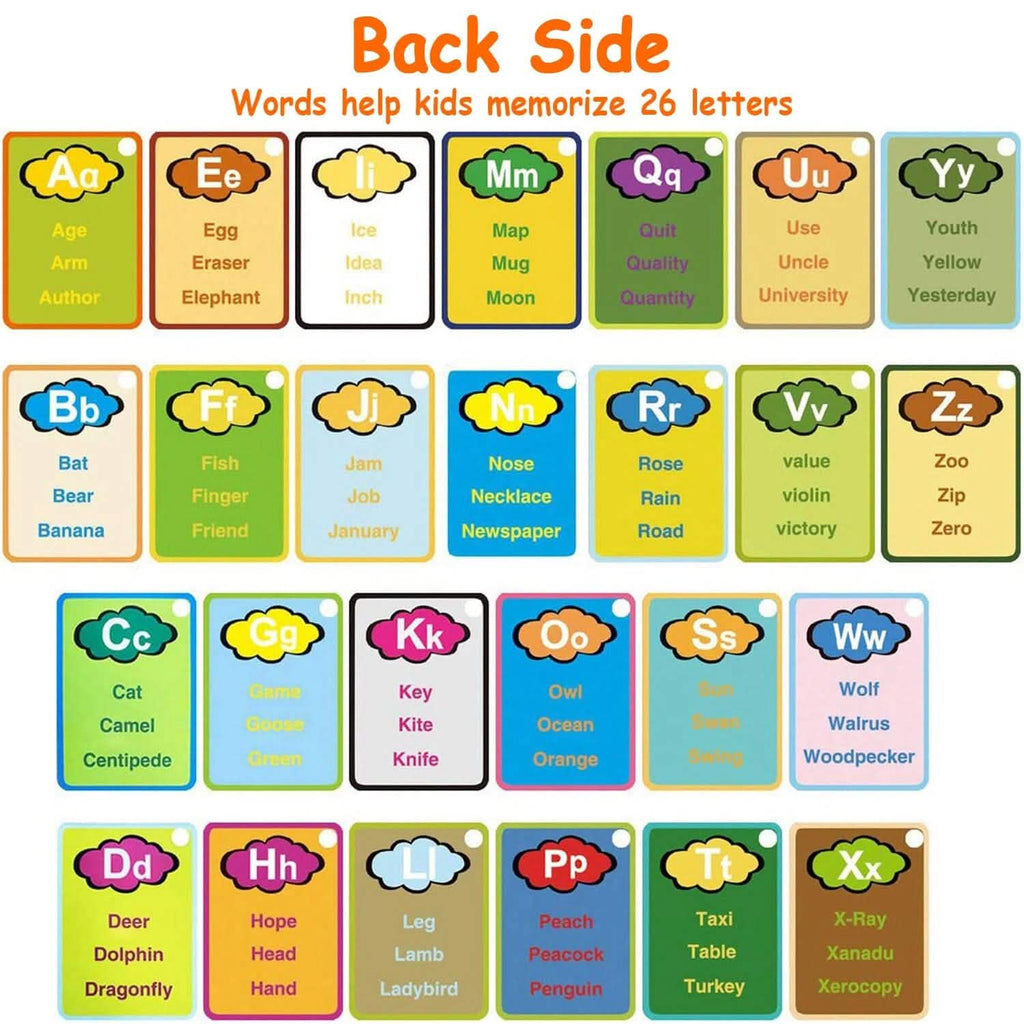 Alphabet Water Coloring Cards with 2 Magic Water Pens