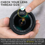 Altura Photo 52MM 0.35x HD Fisheye Nikon Wide Angle Lens (w/Macro Portion)  (Refurbished)