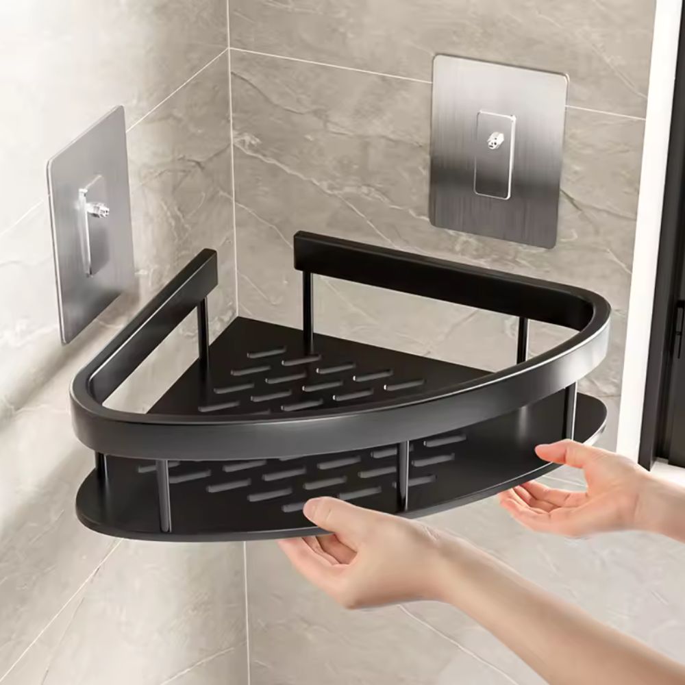 Aluminum Corner Shelf for Shower Storage