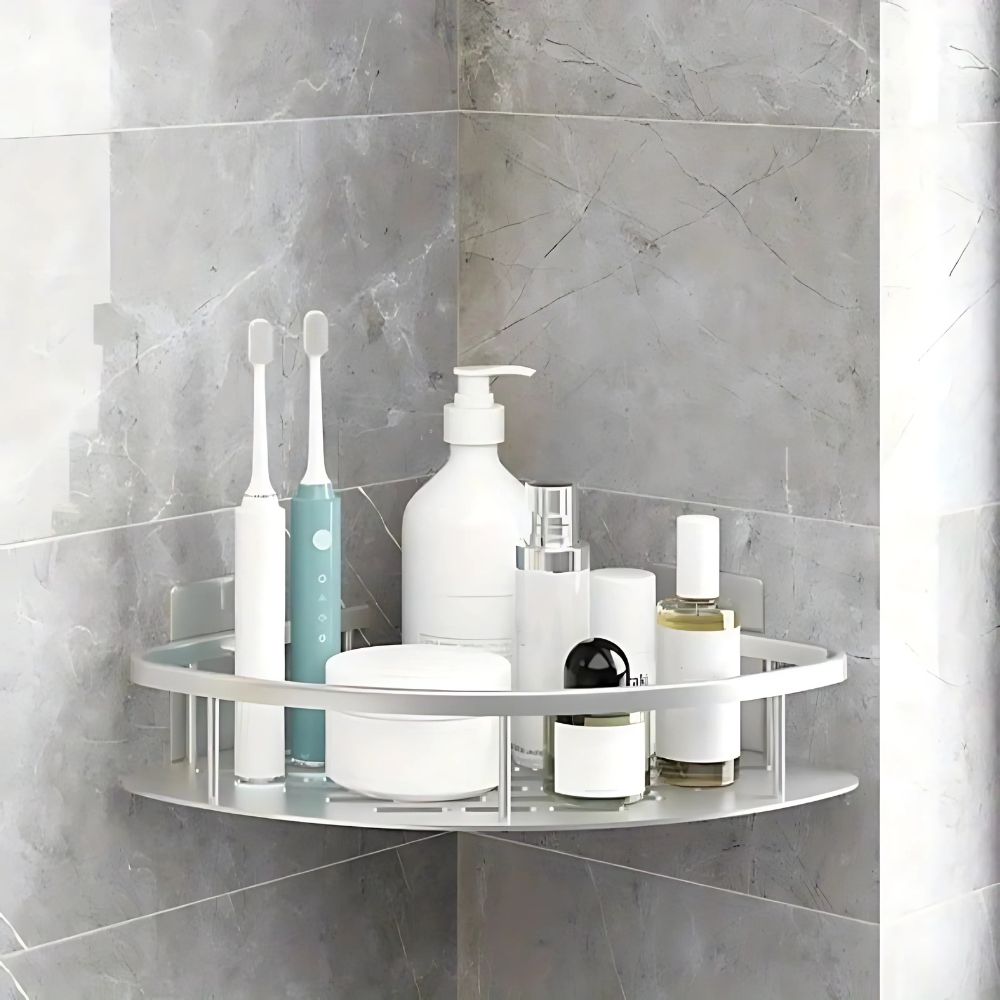 Aluminum Corner Shelf for Shower Storage