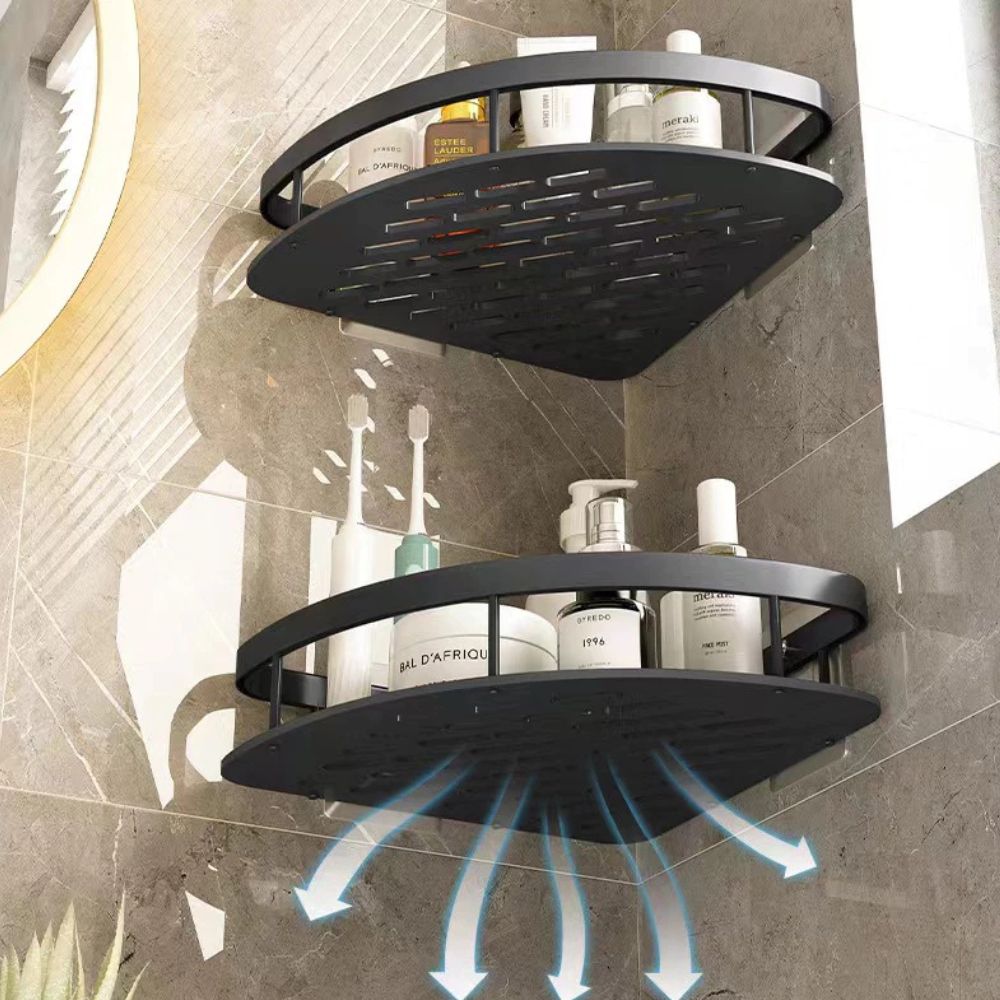 Aluminum Corner Shelf for Shower Storage