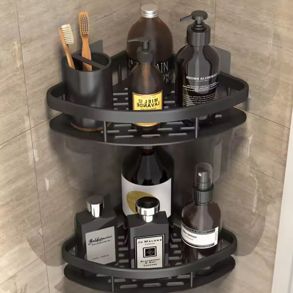 Aluminum Corner Shelf for Shower Storage