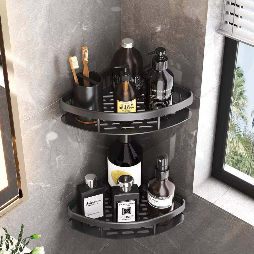 Aluminum Corner Shelf for Shower Storage