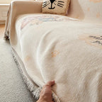 Amara Floral Reversible Sofa Cover