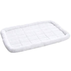 Amazon Basics Faux Sherpa Padded Bolster Pet Bed