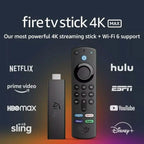 Amazon Fire TV Stick 4K MAX Streaming Device WiFi-6 Alexa Voice Remote (Refurbished)