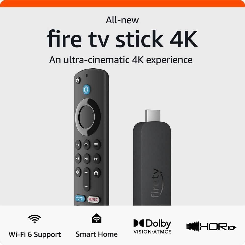 Amazon Fire TV Stick 4K  (Refurbished)