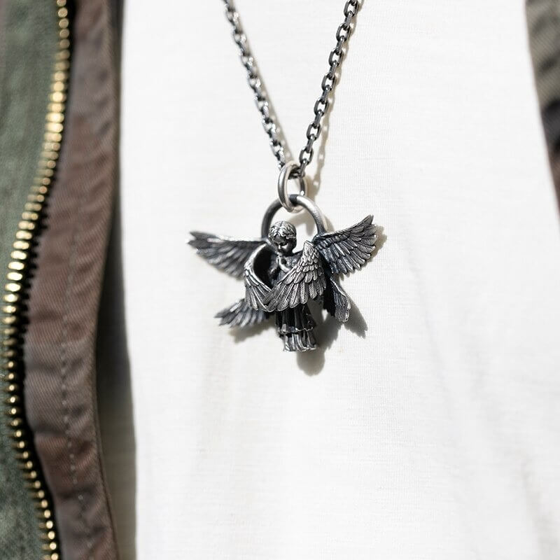 Guardian Angel Charm Necklace