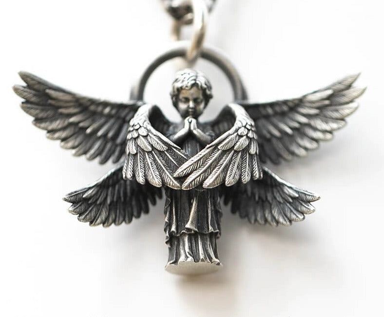 Guardian Angel Charm Necklace