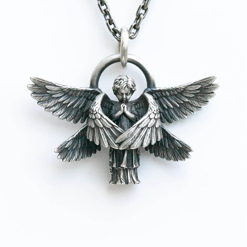 Guardian Angel Charm Necklace