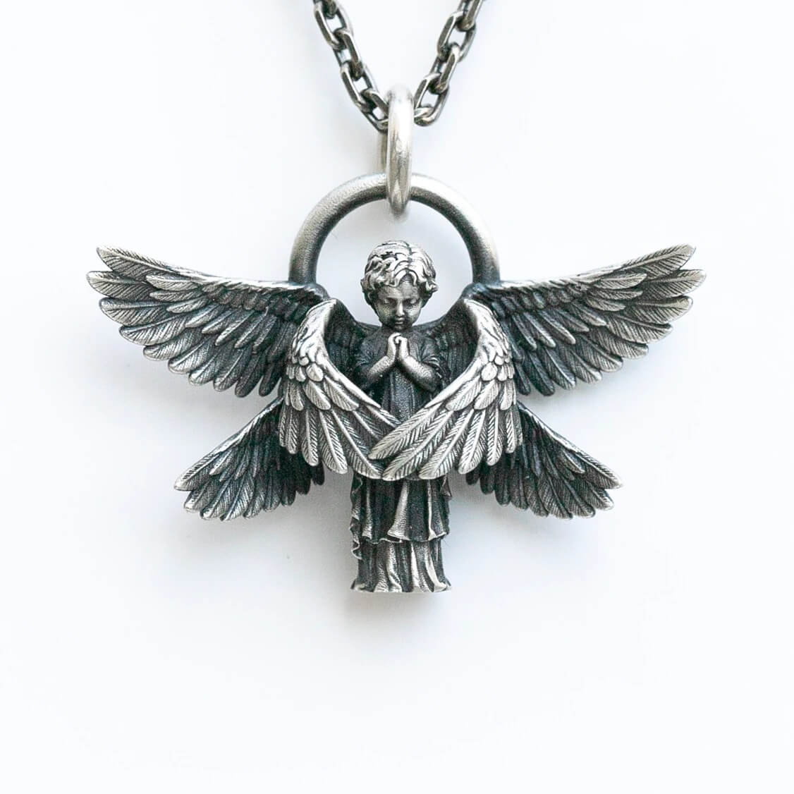 Guardian Angel Charm Necklace