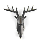 Whimsical Animal Head Wall Hooks for Keys & Coats