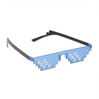 Anime Pixel Mosaic Funny Party Glasses