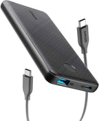 Anker USB-C Portable Charger, 18W PowerCore Slim 10000 PD, 10000mAh Power Delivery Power Bank (Refurbished)