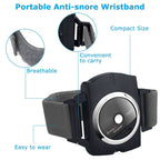 Anti-Snore Infrared Wristband with Conductive Film
