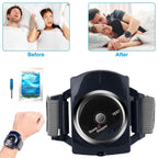Anti-Snore Infrared Wristband with Conductive Film