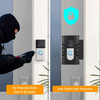 Anti Theft Video Doorbell Door Mount Fit for Most Doorbell Camera Accessories