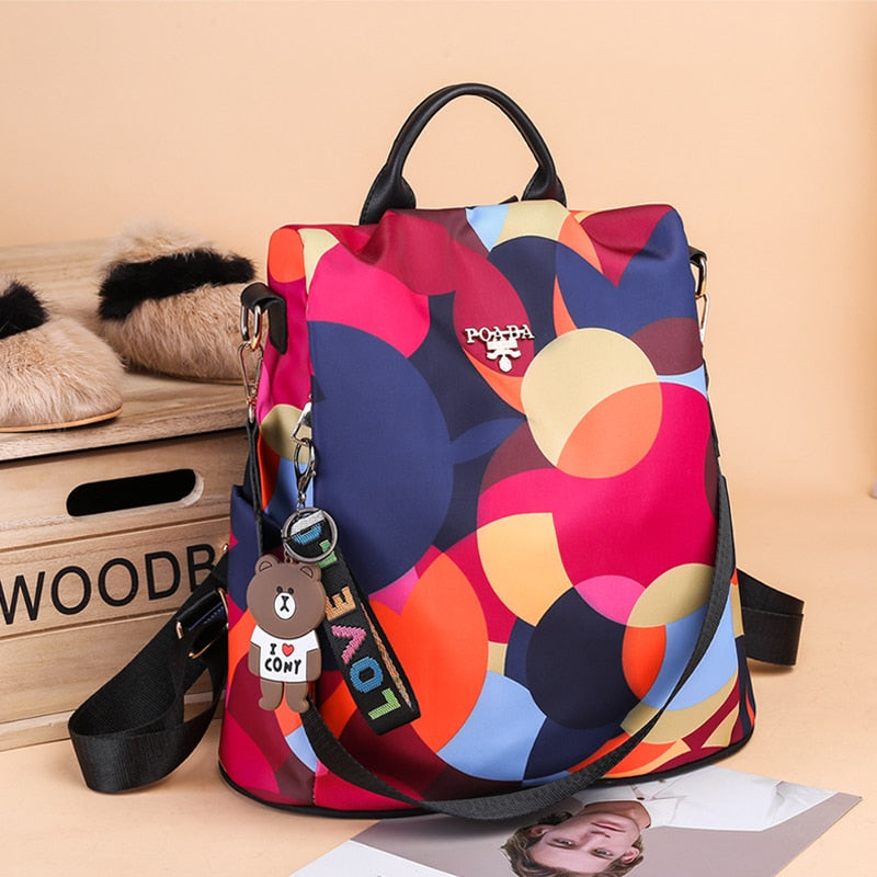 Anti-Theft Women's Backpack