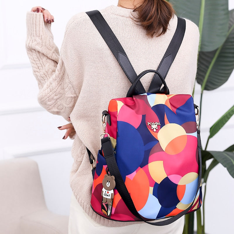 Anti-Theft Women's Backpack