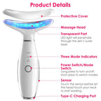 Anti Wrinkles Face Neck Massager Double Chin Reducer