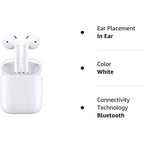Apple Airpods In-Ear Bluetooth Wireless Headset  (Refurbished)
