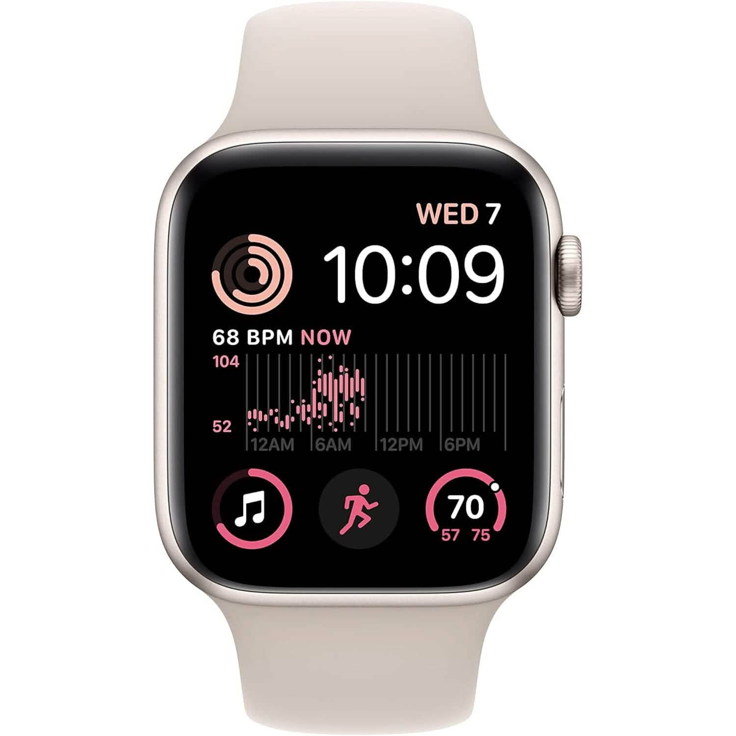 Apple Watch SE (2nd Gen, GPS) Aluminum Case with Sport Band  (Refurbished)