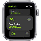 Apple Watch SE GPS Silver Aluminum Case with Sport Band  (Refurbished)
