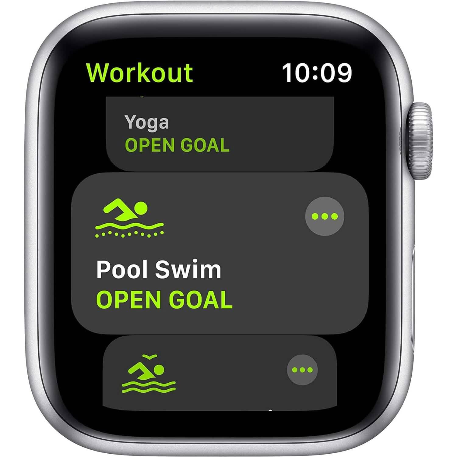 Apple Watch SE GPS Silver Aluminum Case with Sport Band  (Refurbished)