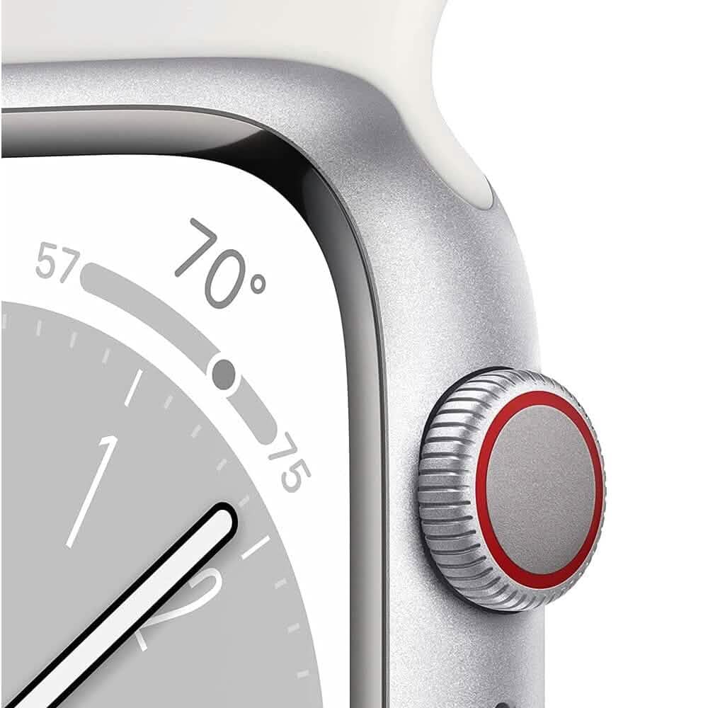 Apple Watch Series 8 GPS 41mm Aluminum Case with Sport Band  (Refurbished)