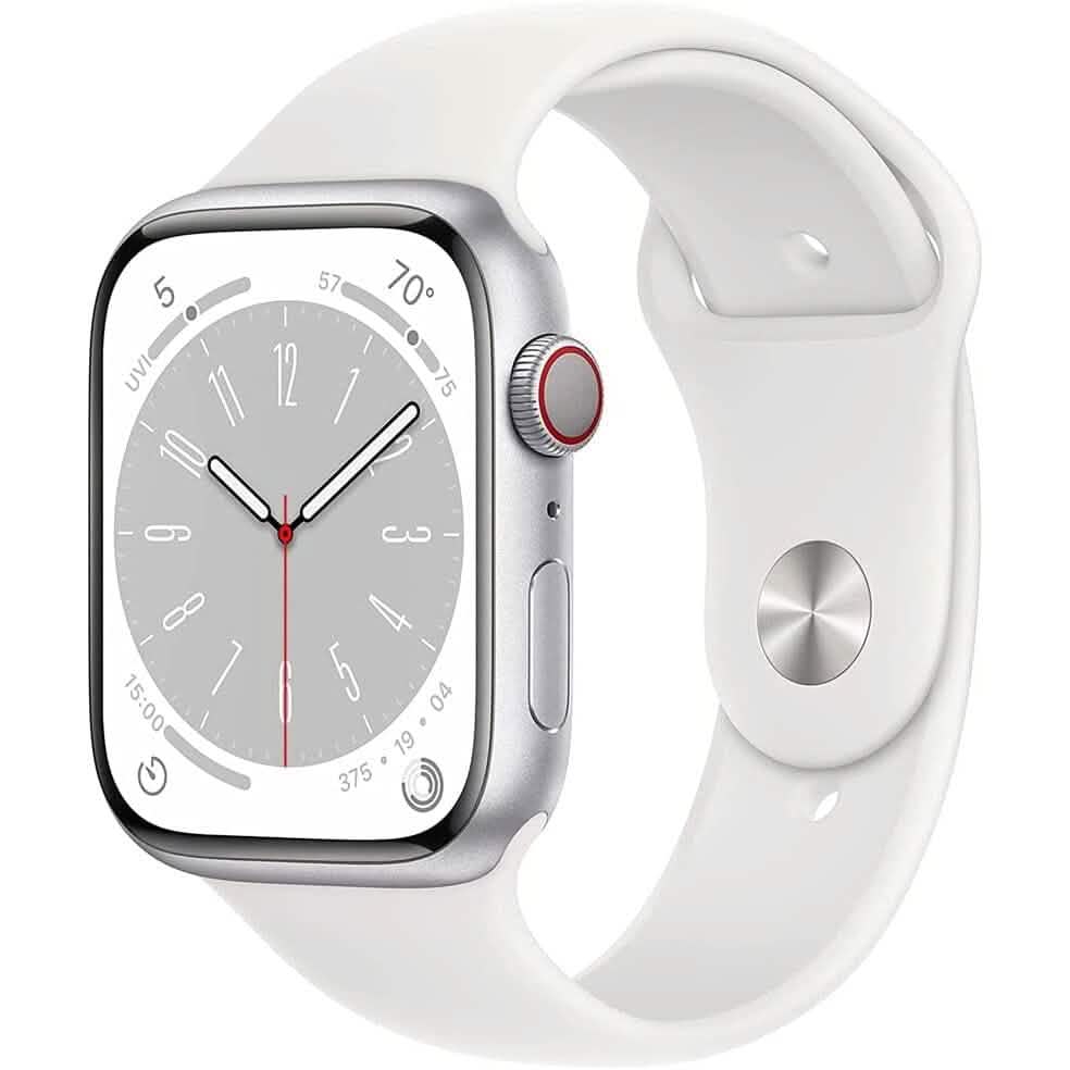 Apple Watch Series 8 GPS 41mm Aluminum Case with Sport Band  (Refurbished)