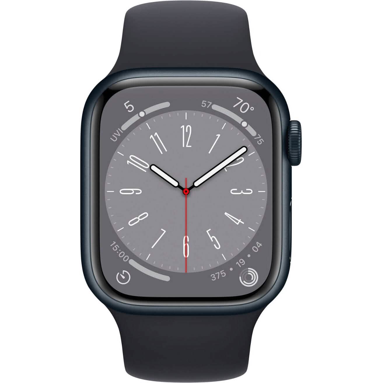 Apple Watch Series 8 (GPS) 41mm Aluminum Case with Sport Band - S/M  (Refurbished)